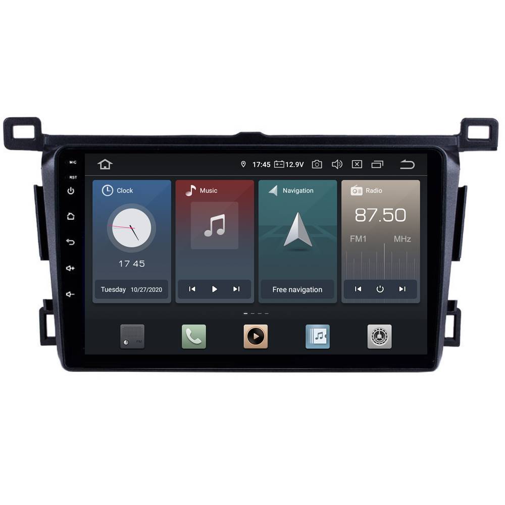 Für Toyota RAV4 9" Touchscreen Android Autoradio GPS Navigation CarPlay