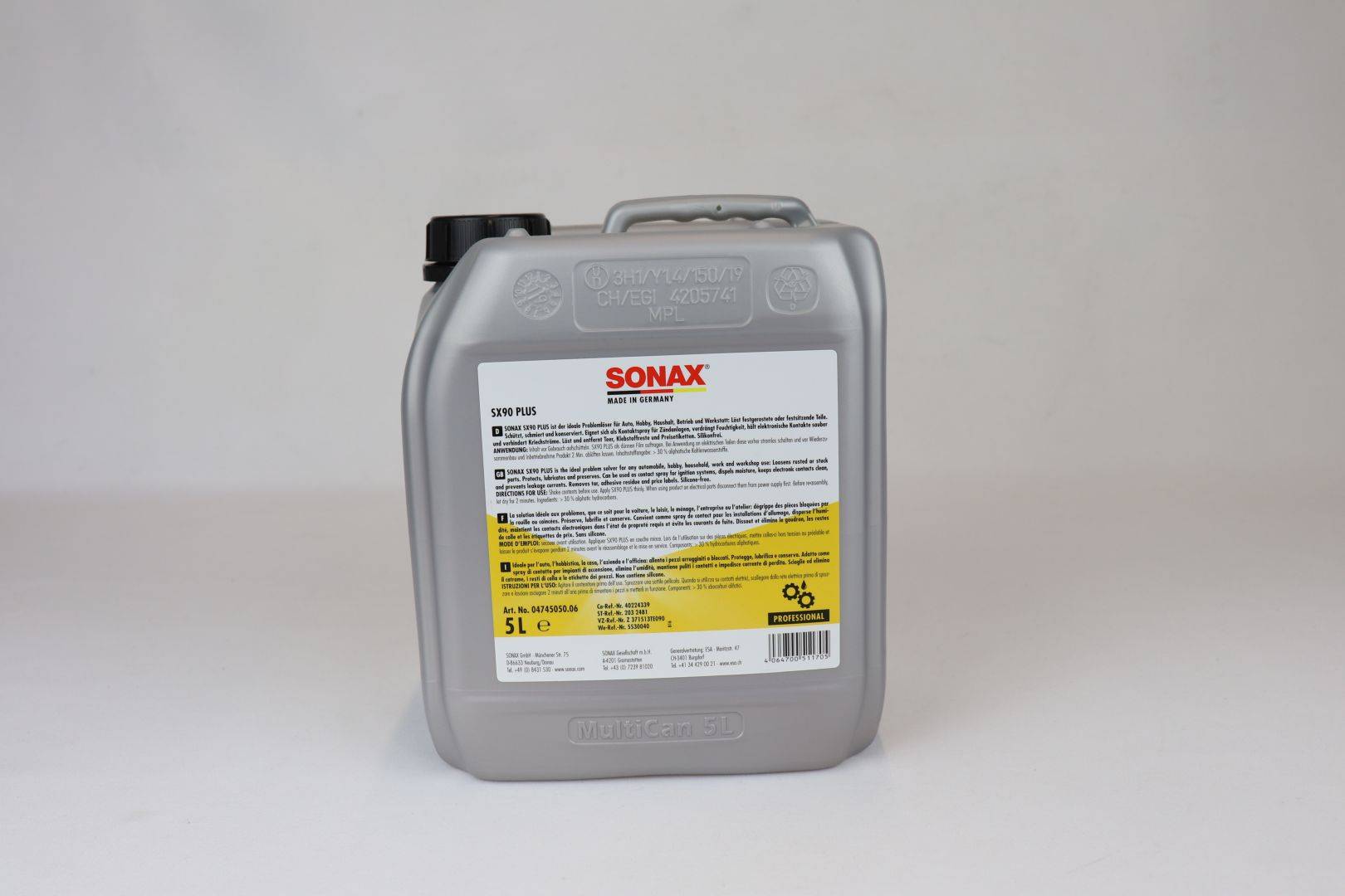 Sonax SX90 Plus Multifunktionsöl, 5 l