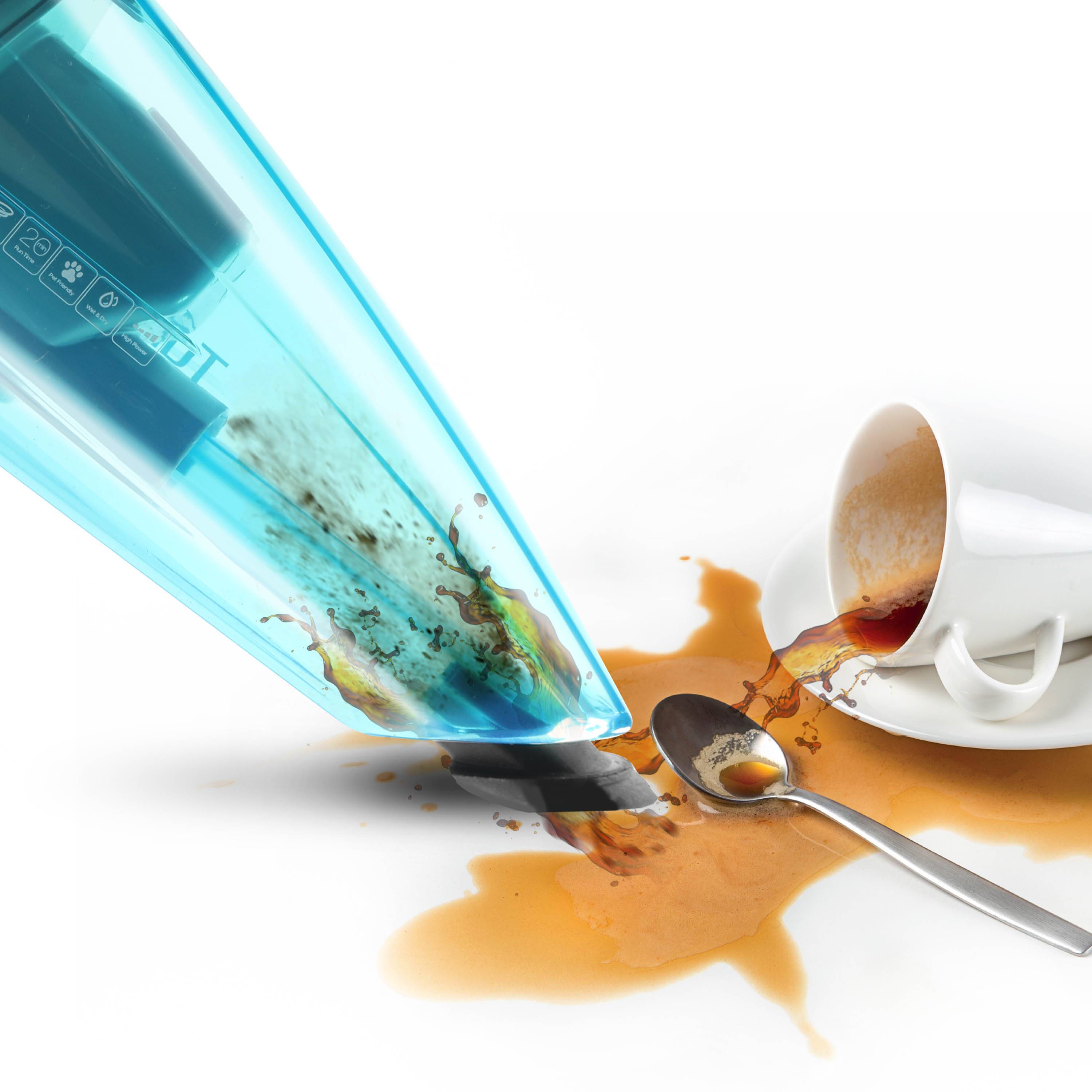 14,8V Akku Hand Boden Staub Sauger, nass & trocken, Saugleistung extrem (8000pa)