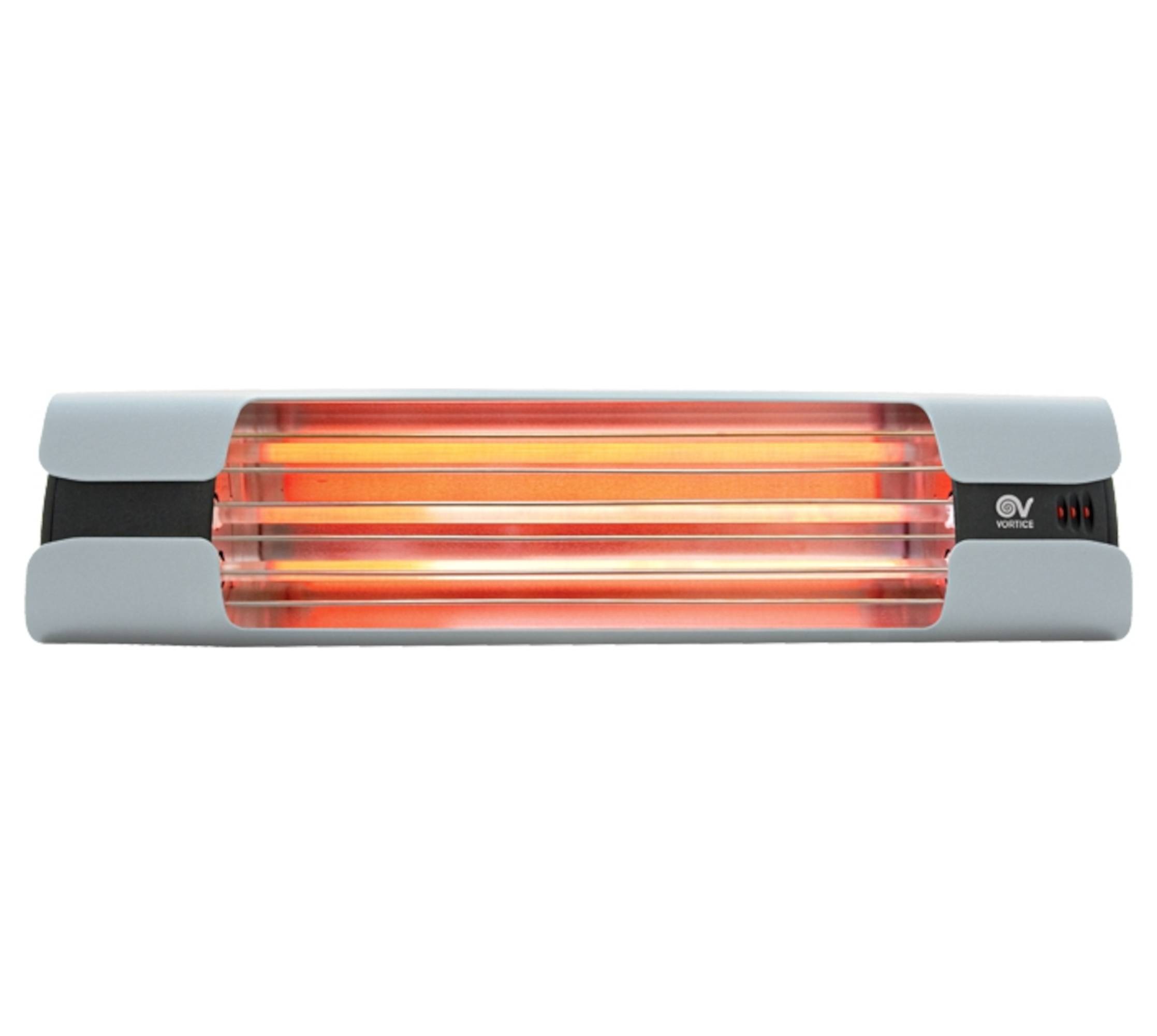 Infrarotstrahler Thermologika Design Lichtgrau 1800 W