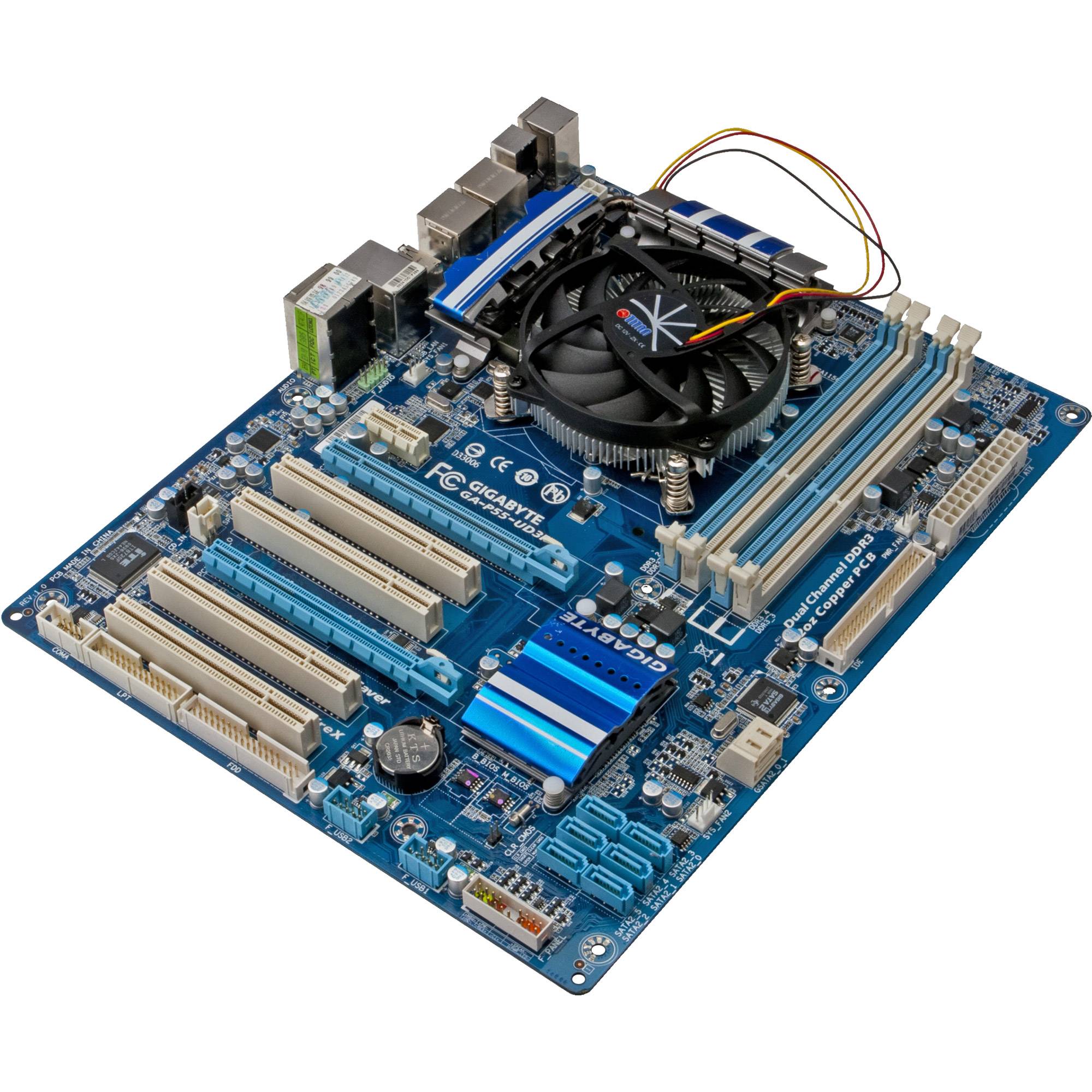 Titan DC-155A915Z/R - Prozessor-Luftkühler - (für: LGA1156, LGA1155)