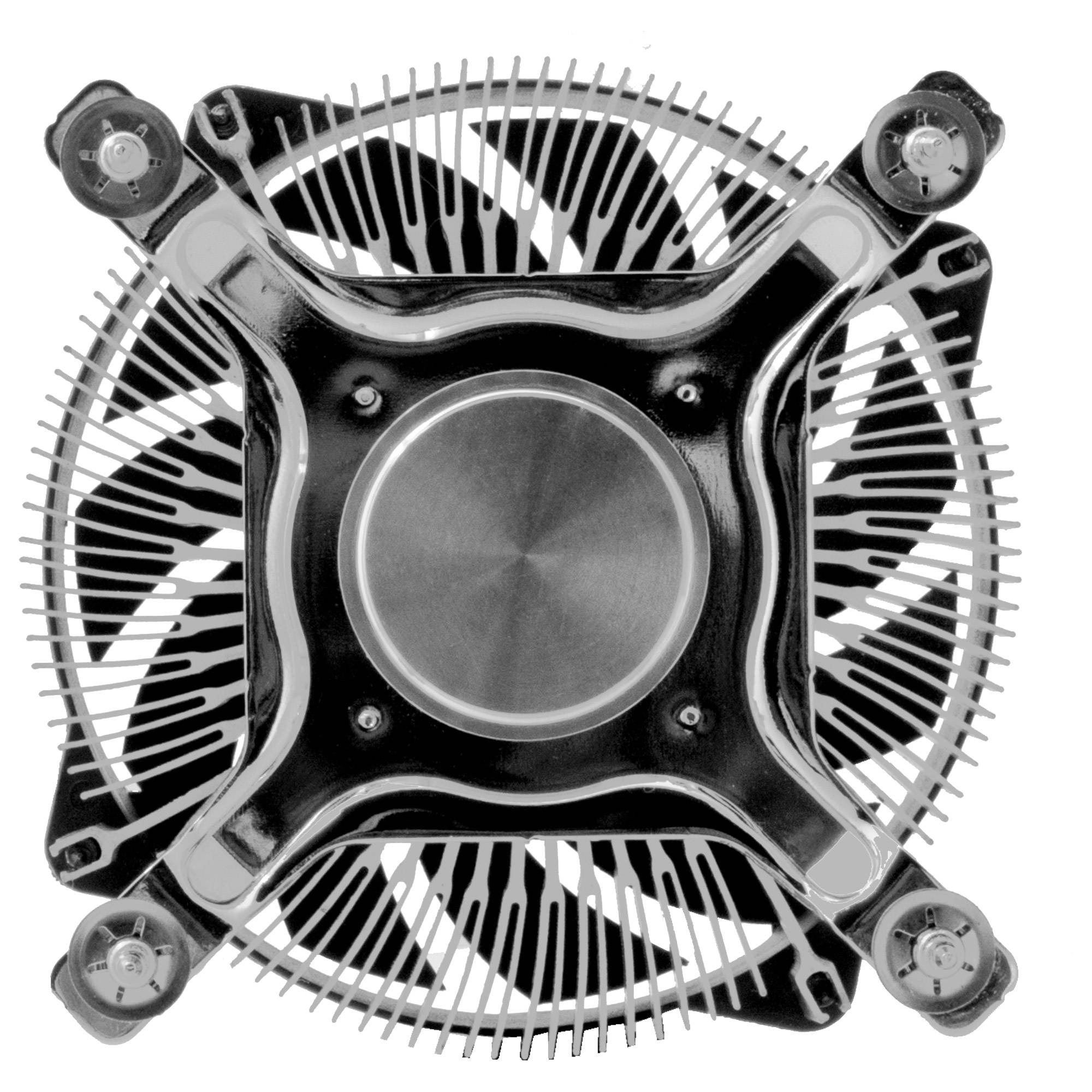 Titan DC-155A915Z/R - Prozessor-Luftkühler - (für: LGA1156, LGA1155)