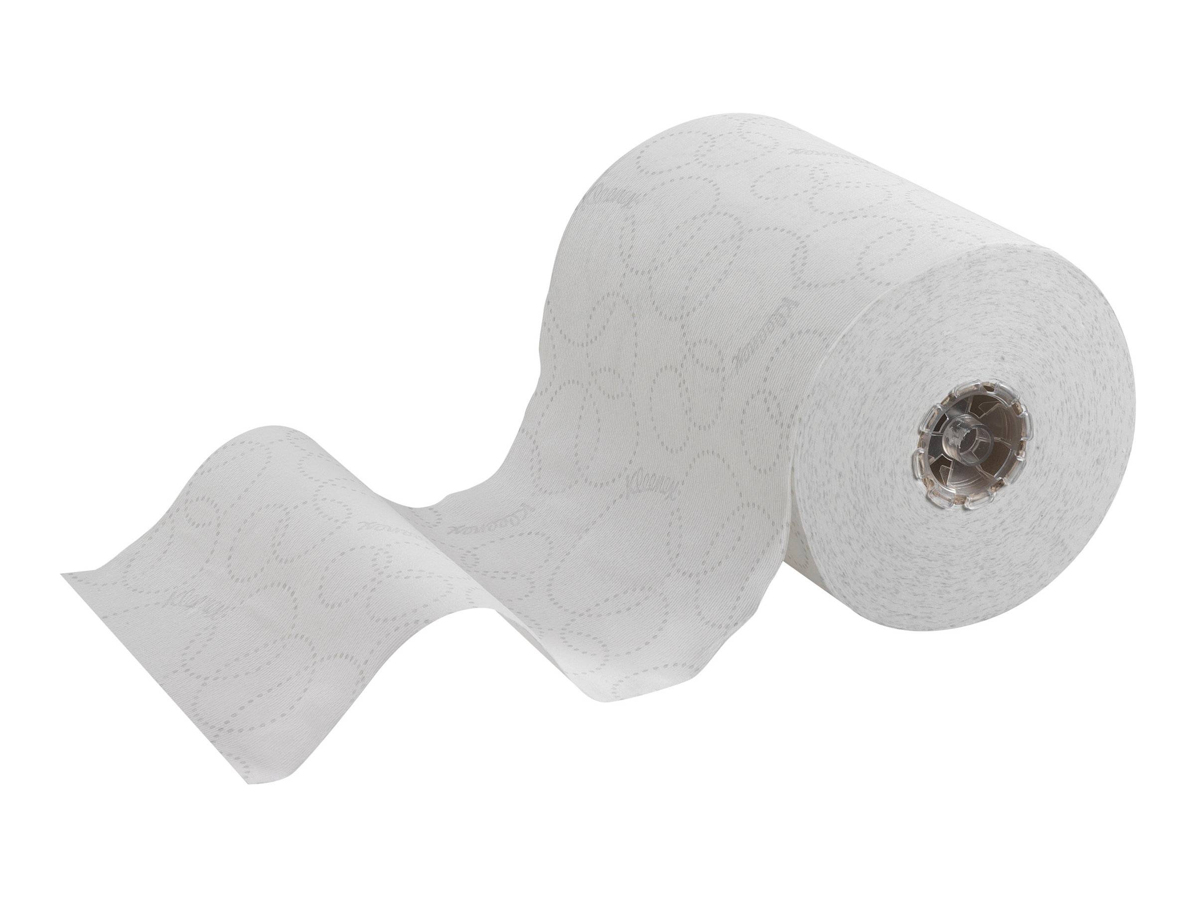 KIMBERLY-CLARK - Kleenex Ultra SLIMROLL - Papiertücher - AIRFLEX-Gewebe - weiß (Packung mit 6)