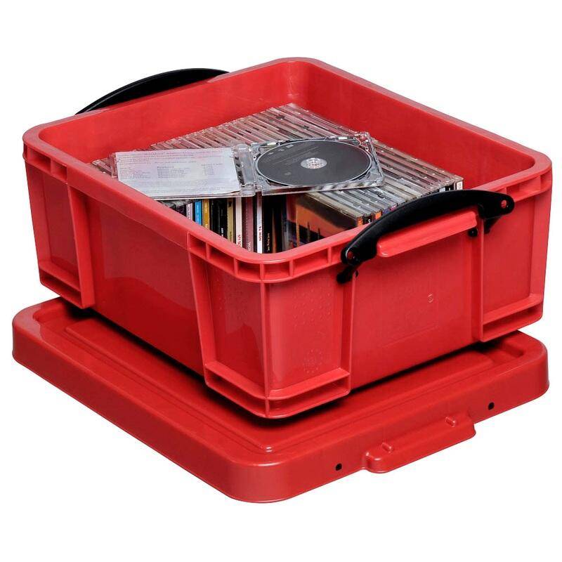 Really Useful Box Aufbewahrungsbox 18,0 l - 48,0 x 39,0 x 20,0 cm rot