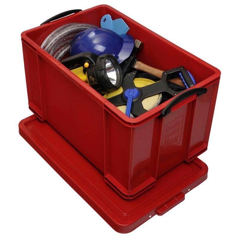 Really Useful Box Aufbewahrungsbox 84,0 l - 71,0 x 44,0 x 38,0 cm rot