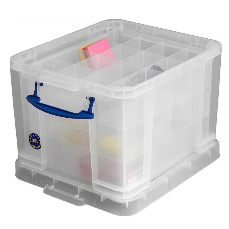 Aufbewahrungsbox 35,0 l - 48,0 x 39,0 x 31,0 cm transparent