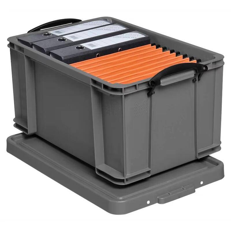 Aufbewahrungsbox 48,0 l - 60,0 x 40,0 x 31,5 cm silber 48S