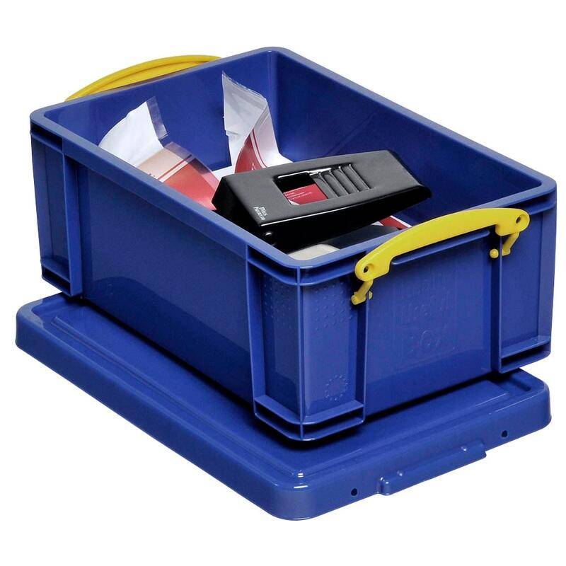 Really Useful Box Aufbewahrungsbox 9,0 l - 39,5 x 25,5 x 15,5 cm blau