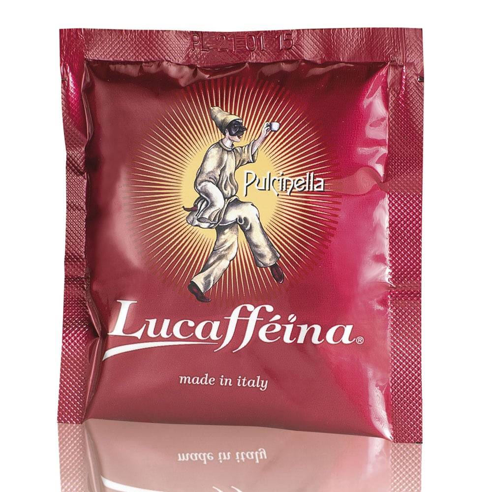 Lucaffe Pulcinella Kaffeepads 44mm 150 Stück