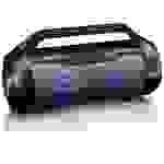 Lenco SPR-070BK Boombox mit PLL FM-Radio, USB, SD, Licht