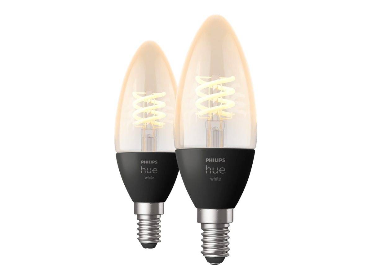 Signify Philips Hue White - Glühbirne mit LED-Filament - Form: Kerze - E14 - 4.5