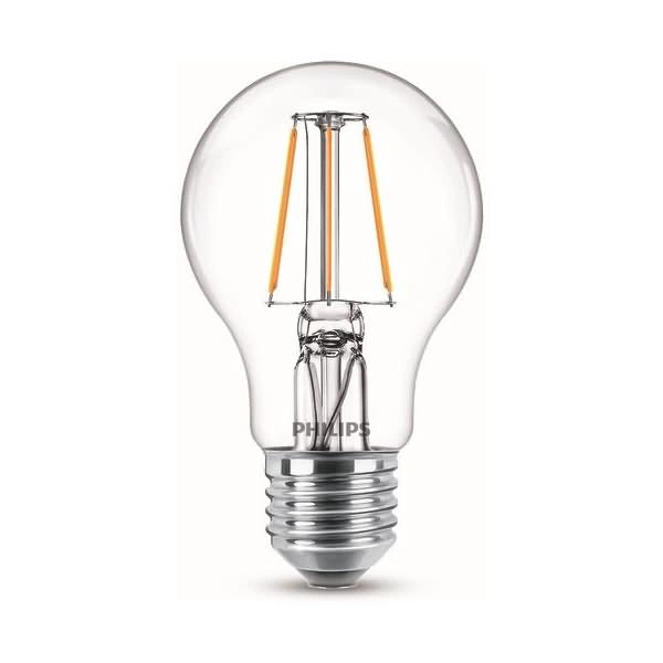 Philips LED classic Lampe 40W E27 Warmweiß 470lm klar 2erPack Philips LED classic Lampe 40W E27 Warmweiß 470lm klar 2erPack