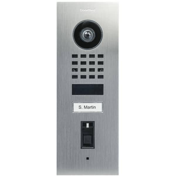 DoorBird IP Video Türst. D1101FV Fingerpr. 50 Edels. V2A Unter