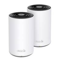 TP-LINK Deco XE75 V1 - WLAN-System (2 Router) - bis zu 510 m² - Netz - 1GbE - Wi