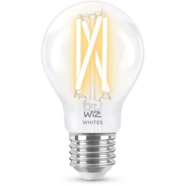 WiZ Filament 60W E27 Standardform Clear Doppelpack-