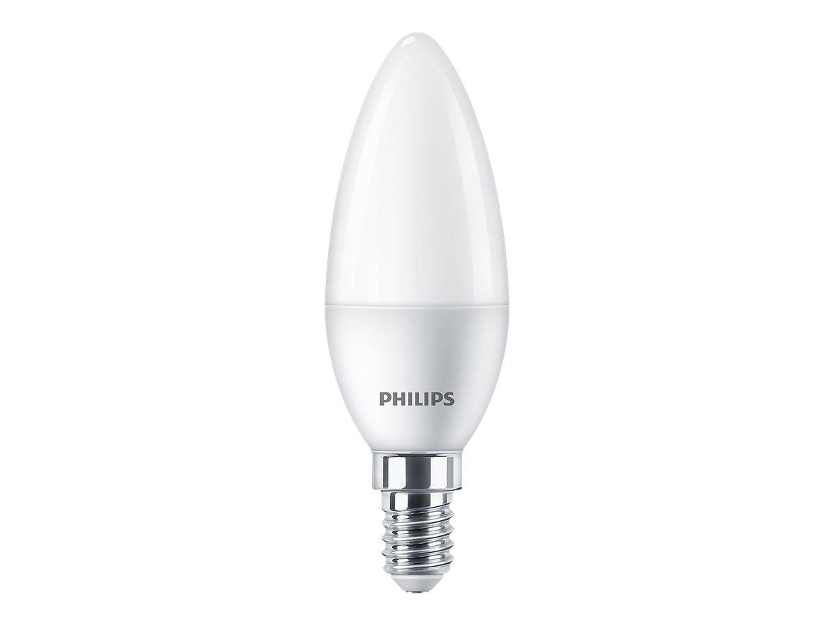 SIGNIFY - Philips - LED-Lampe - Form: B35 - matt Finish - E14 - 5 W (Entsprechung 40 W)