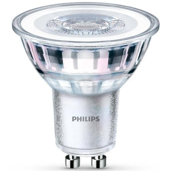 Philips LED classic Lampe 35W GU10 Warmweiß 255lm Silber 2er P
