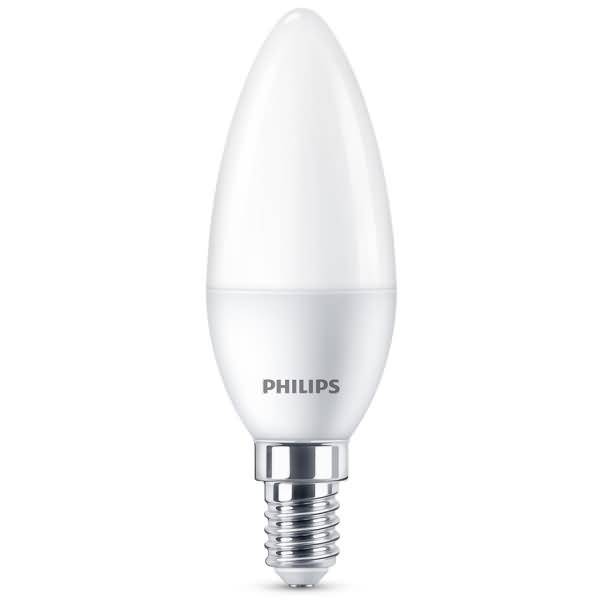 Philips LED classic Lampe 40W E14 Kerze Warmw 470lm matt 3er P