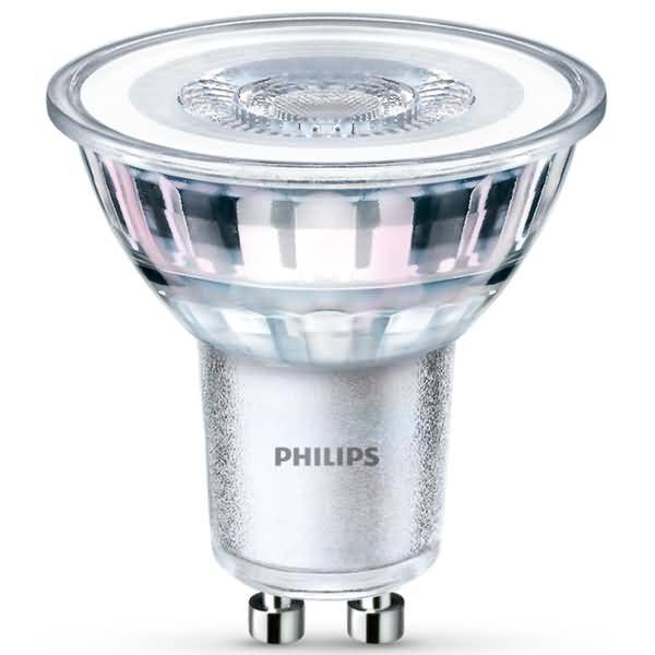 Philips LED classic Lampe 35W GU10 Warmweiß 255lm Silber 6erP