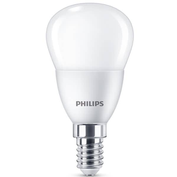 Philips LED classic Lampe 40W E14 Tropfe Warmw 470lm matt 6erP