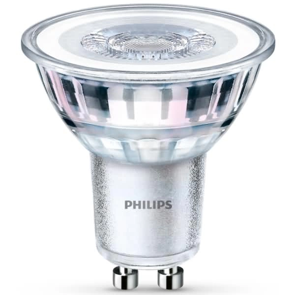 Philips LED classic Lampe 35W GU10 Kaltweiß 275lm Silber 6er P Philips LED classic Lampe 35W GU10 Kaltweiß 275lm Silber 6er P