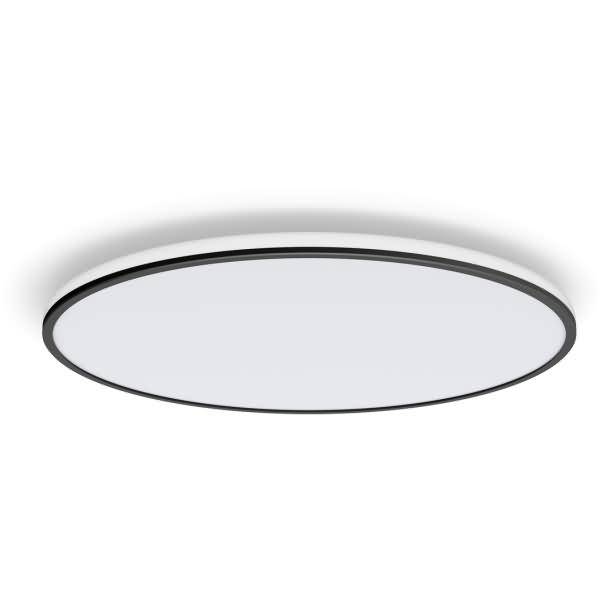 Philips Funktional Ozziet Deckenleuchte, 36 W, LED, Nicht austauschbare(s) Leuchtmittel, 2700 K, 3900 lm, IP20, Schwarz