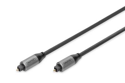 DIGITUS - Toslink - Verbindungskabel, Toslink auf Toslink, 3m