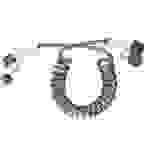 DIGITUS KFZ-Spiral-Ladekabel für Elektroautos&PHEV10 m Typ 2