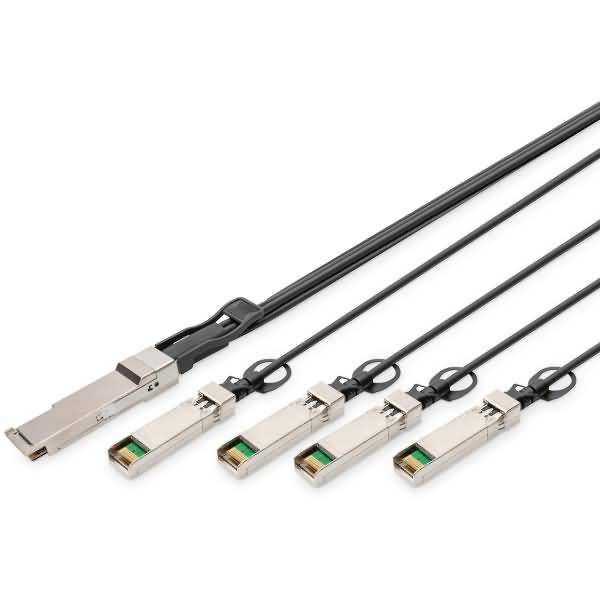 DIGITUS 40G QSFP+ to 4XSFP+ Direct Attach Cable 5m