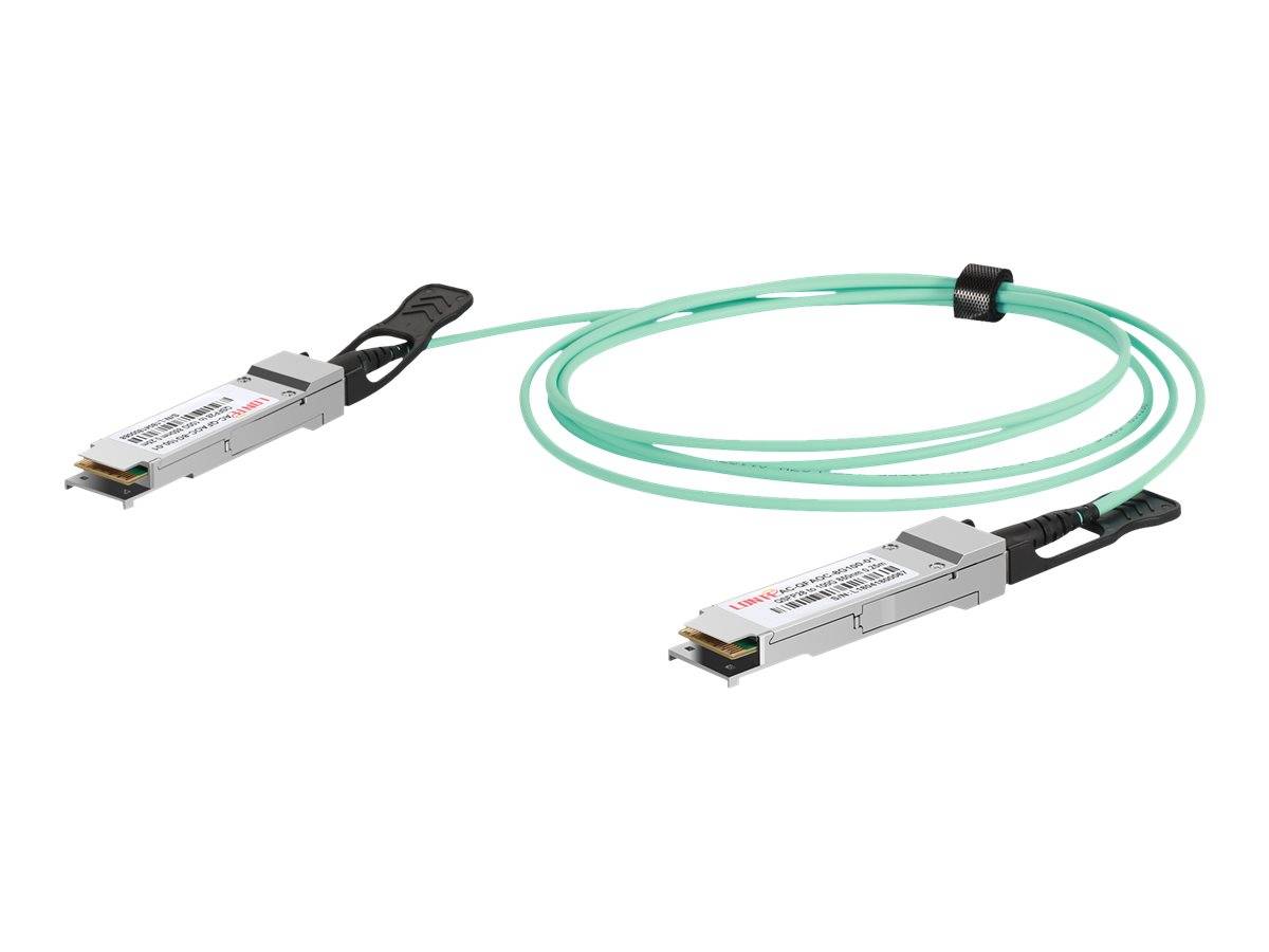DIGITUS - 100G QSFP28to QSFP28 Active Optical Kabel 10m
