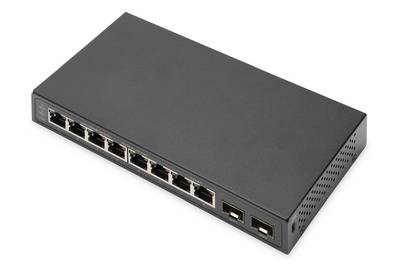 DIGITUS - 8-Port Gigabit Netzwerkswitch, Desktop, Unmanaged