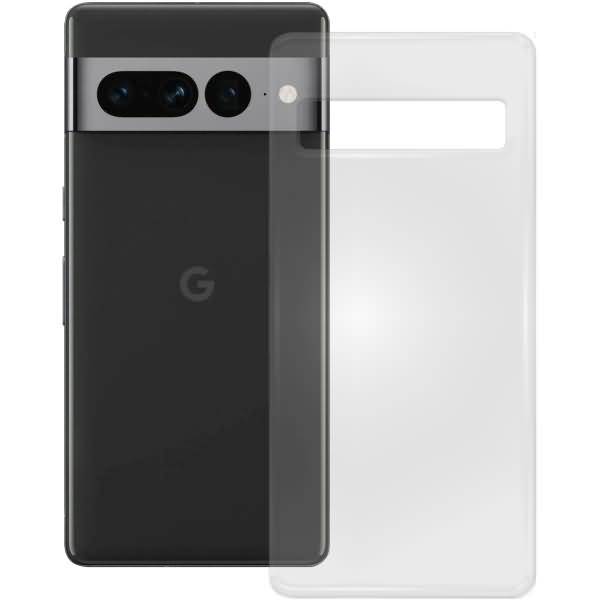 PEDEA Soft TPU Case für Google Pixel 7 Pro, transparent