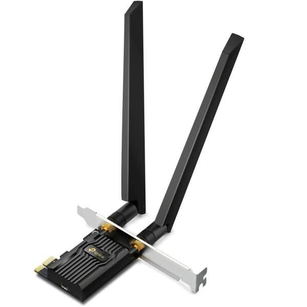 TP-Link Archer TXE72E AXE5400 Wi-Fi 6E BT PCI Express Adapter