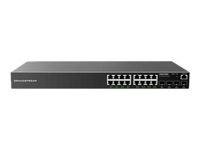 Grandstream GWN7802 - Switch - Unternehmen, verwaltet - L2+ - 16 x 10/100/1000 +
