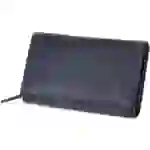 Damengeldbörse Leder ca 15x 10,5x4,5cm blau Damengeldbörse Leder ca 15x 10,5x4,5cm blau