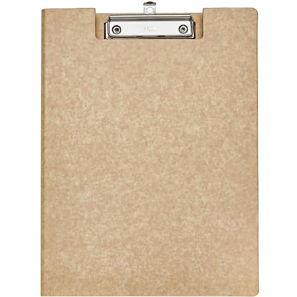 Schreibmappe Maulbalance A4 Karton braun