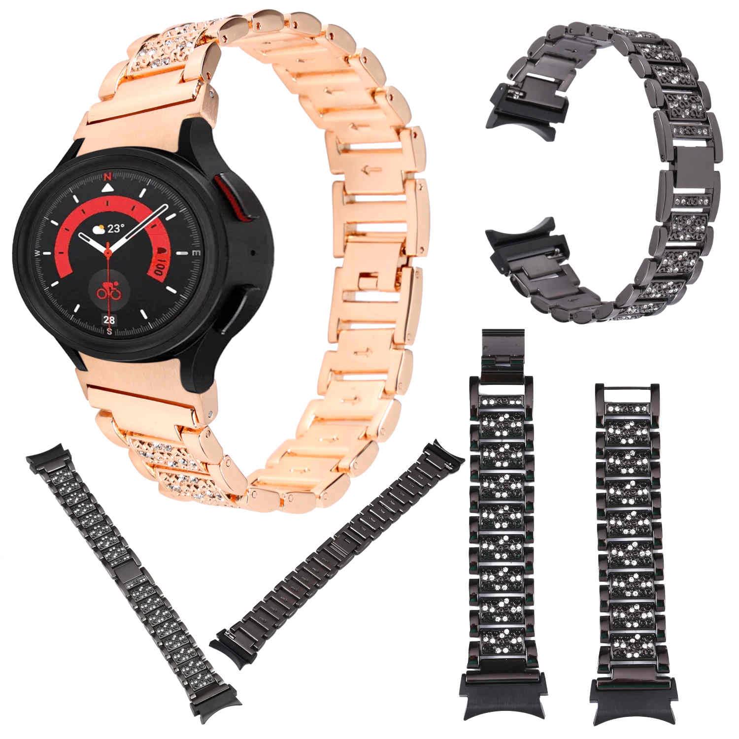 Für Samsung Galaxy Watch FE 6 5 4 Normal Pro Classic Edelstahl Armband