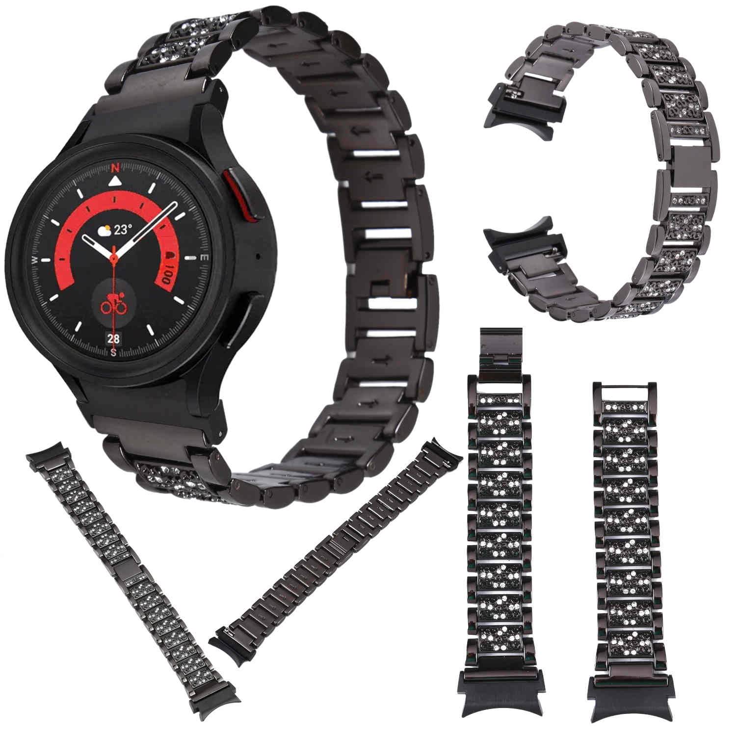 Für Samsung Galaxy Watch FE 6 5 4 Normal Pro Classic Edelstahl Armband