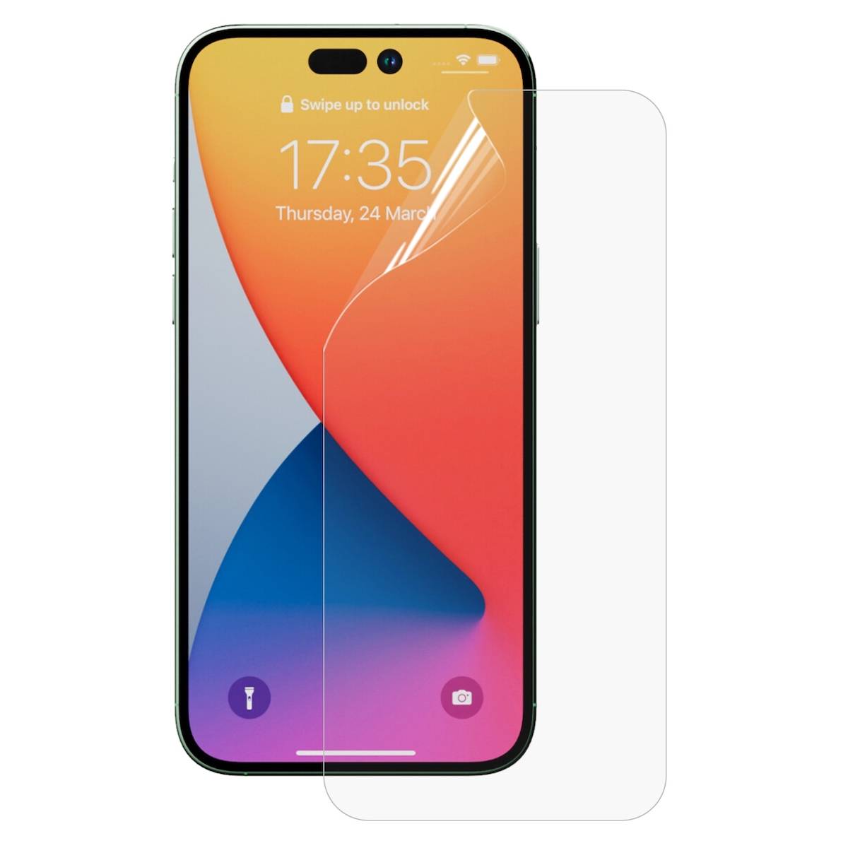 Für Apple iPhone 14 Pro Max Full Screen Protector Hydrogel Display Schutz Folie Cover