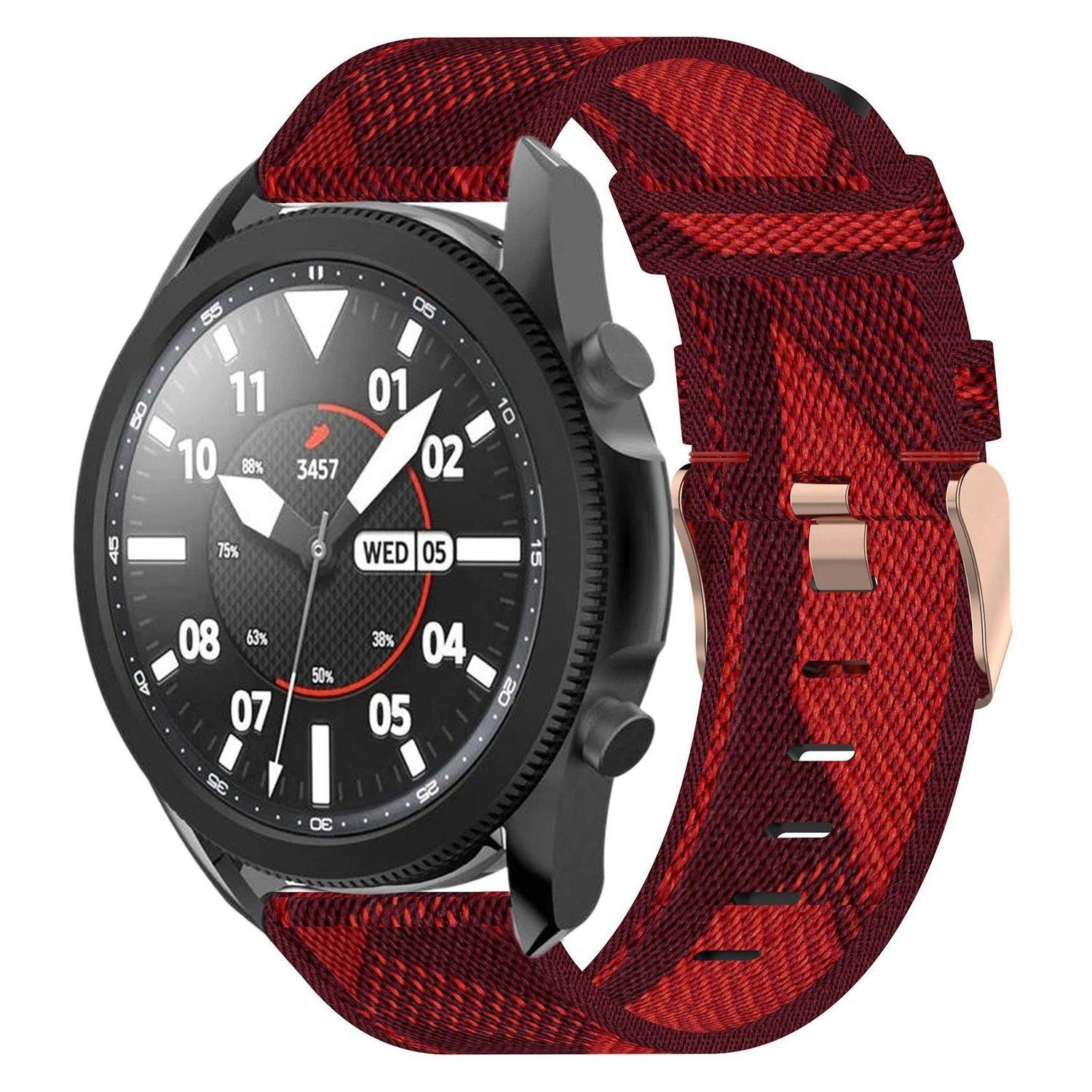 Für Samsung Galaxy Watch FE 6 5 4 Normal Pro Classic Nylon Armband