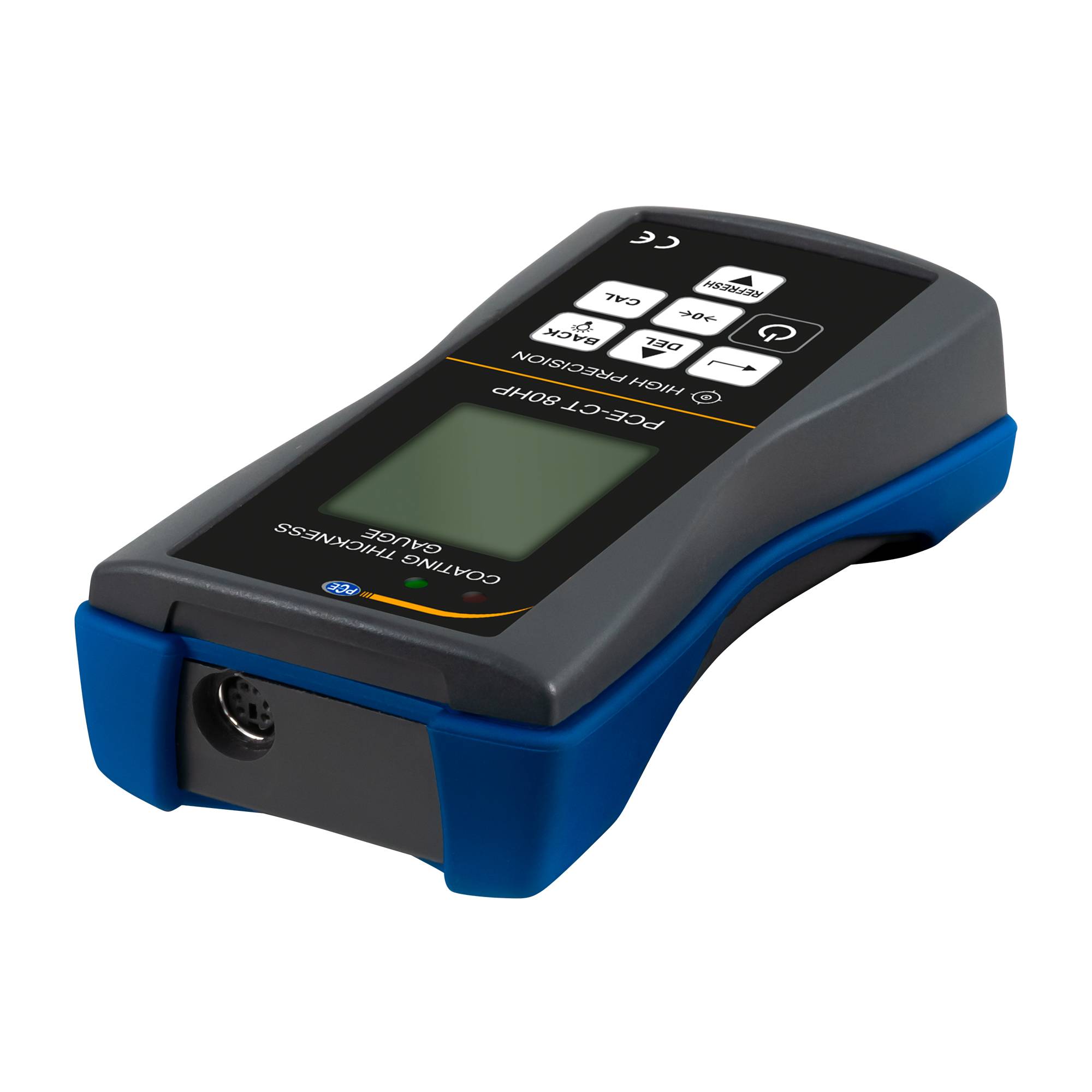 PCE Instruments Schichtdickenmessgerät PCE-CT 80HP-FN2-ICA inkl. ISO-Kalibrierzertifikat |0…2000 µm Fe/NFe |Software