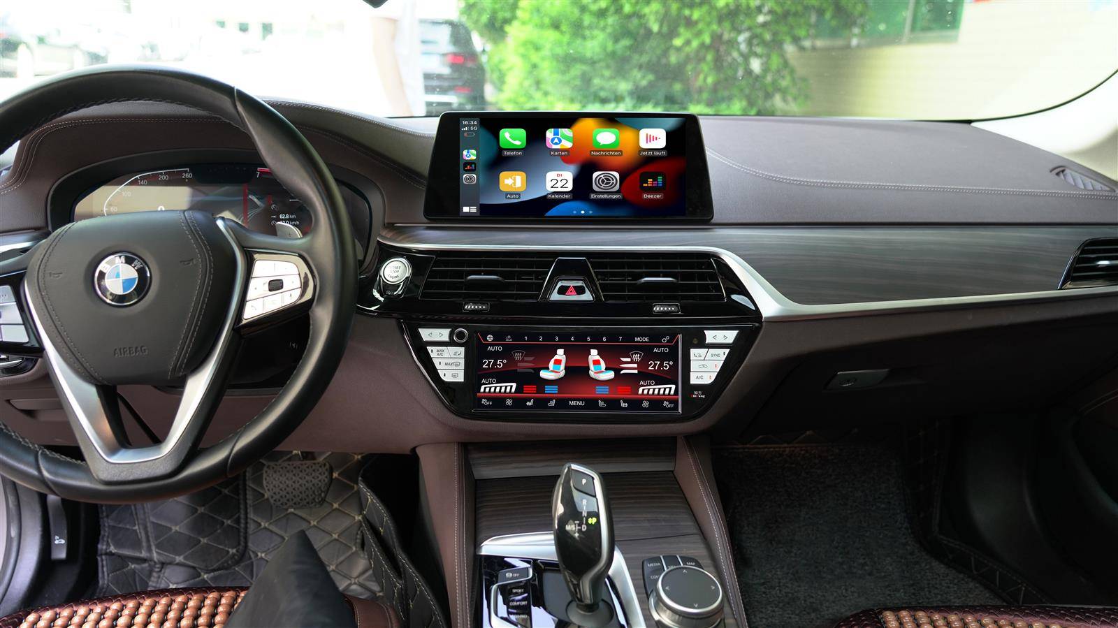 Für BMW G01 G02 F97 F98 G30 G31 G32 8,8" Touch Klimabedienteil AC Kontrollpanel