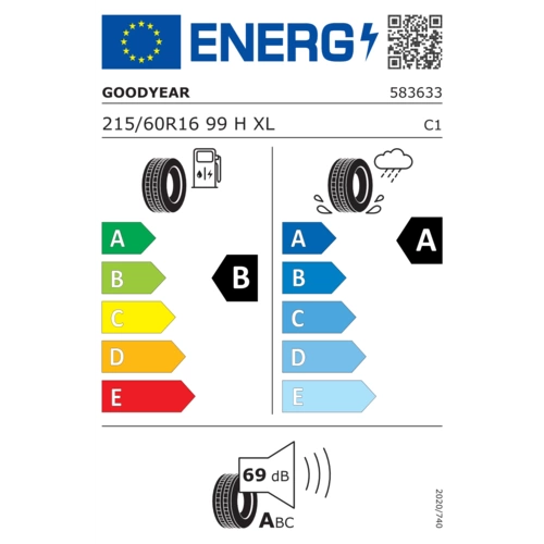 Goodyear EfficientGrip Performance 2 ( 215/60 R16 99H XL ) Goodyear EfficientGrip Performance 2 ( 215/60 R16 99H XL )