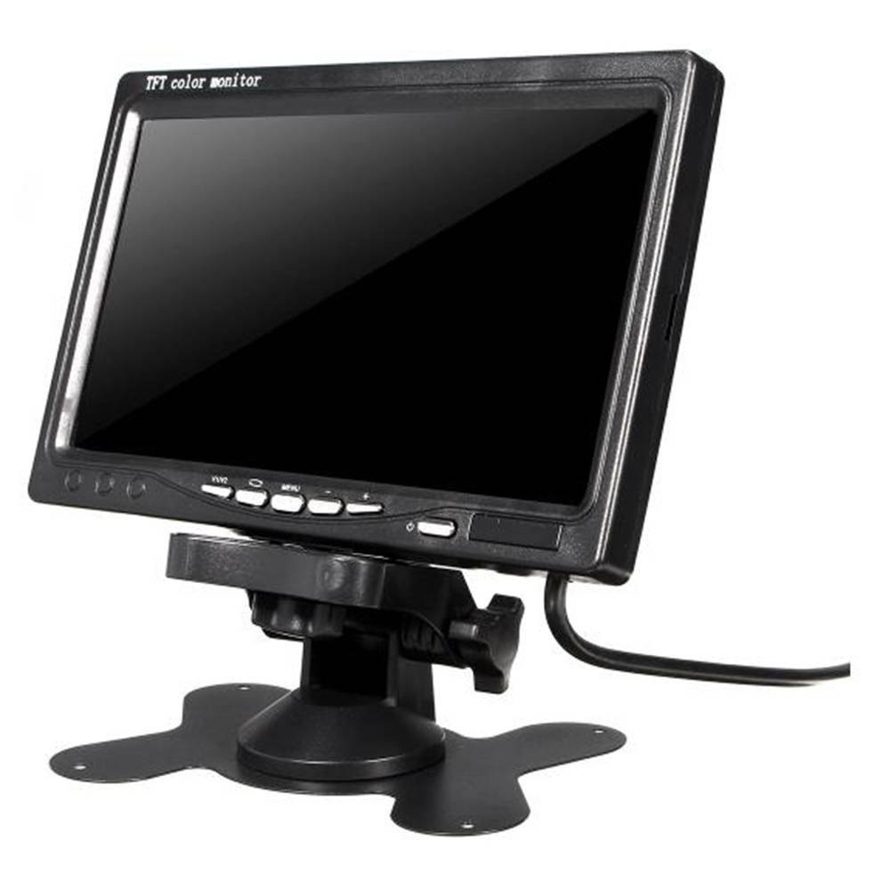 Kopie von Universal 7" Monitor Display Bildschirm für Rückfahrkamera oder Video über Cinch #1