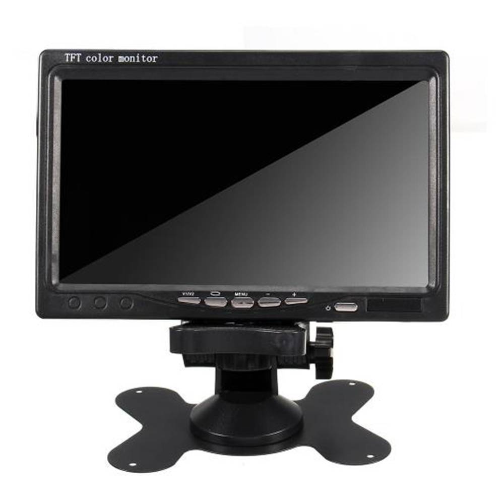 Kopie von Universal 7" Monitor Display Bildschirm für Rückfahrkamera oder Video über Cinch #1