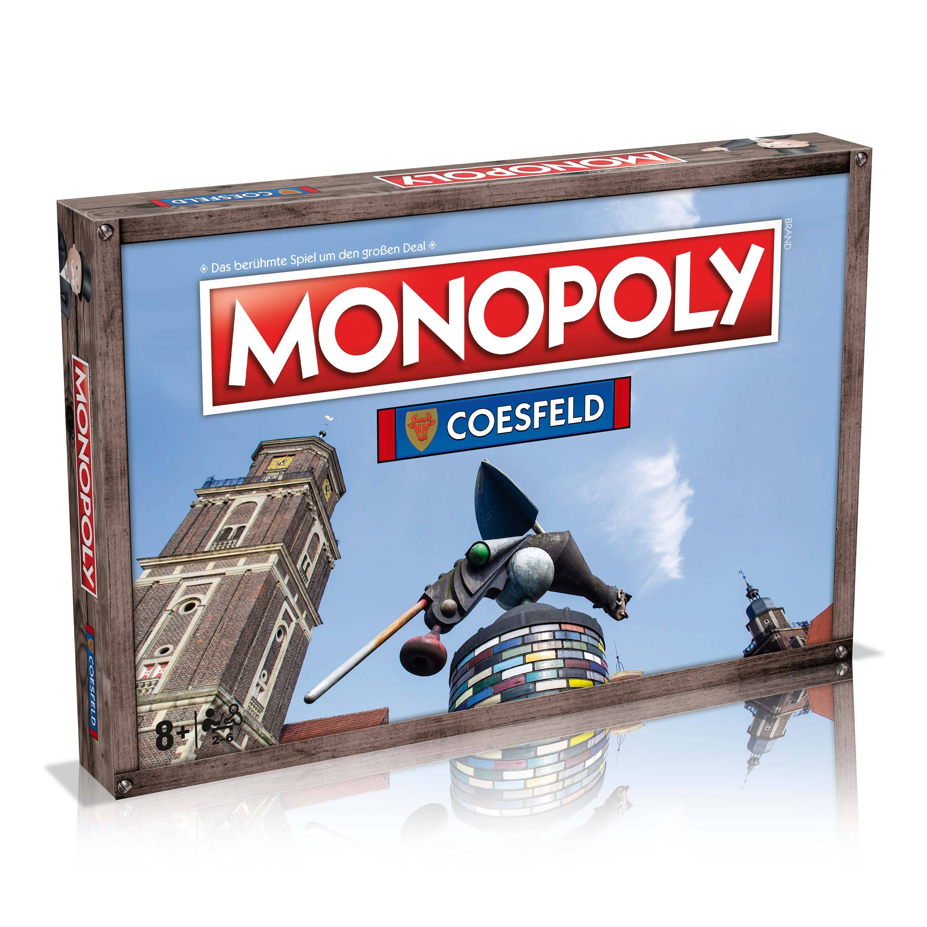 Monopoly - Coesfeld Brettspiel Gesellschaftsspiel Spiel