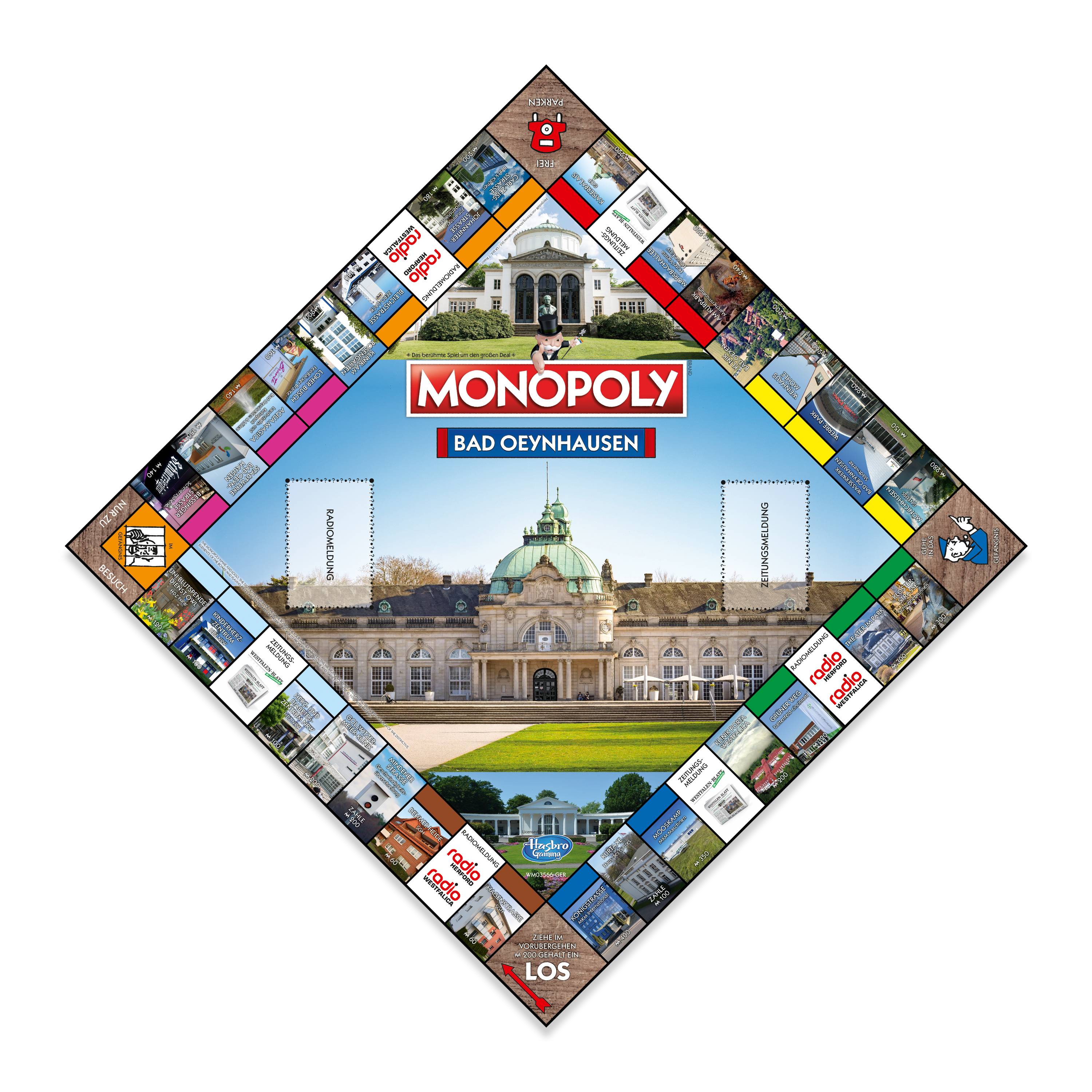 Monopoly Bad Oeynhausen Brettspiel Gesellschaftsspiel Spiel