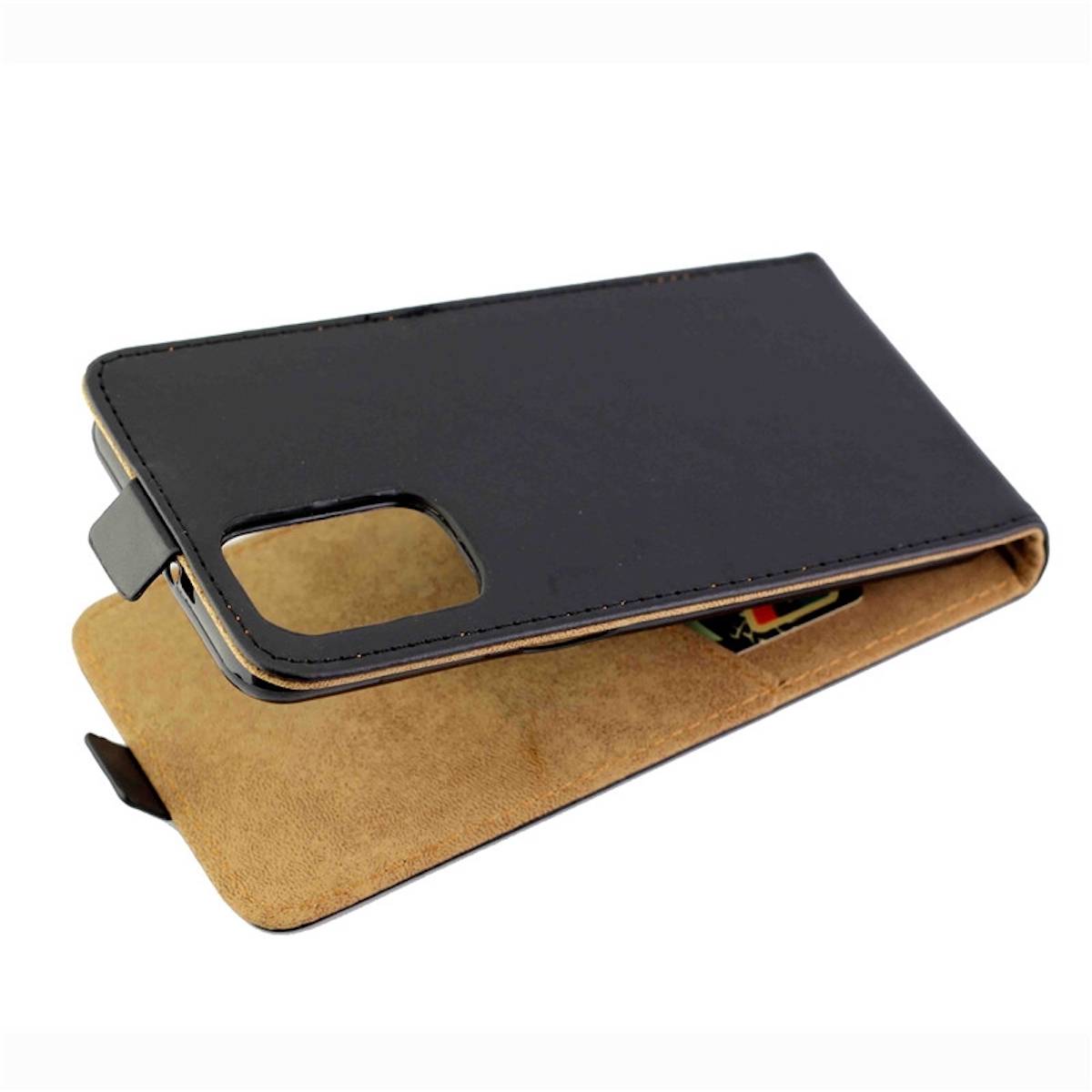 Für Samsung Galaxy A23 5G Fliptasche Premium Schwarz Hülle Case Cover Schutz Zubehör Etui Neu