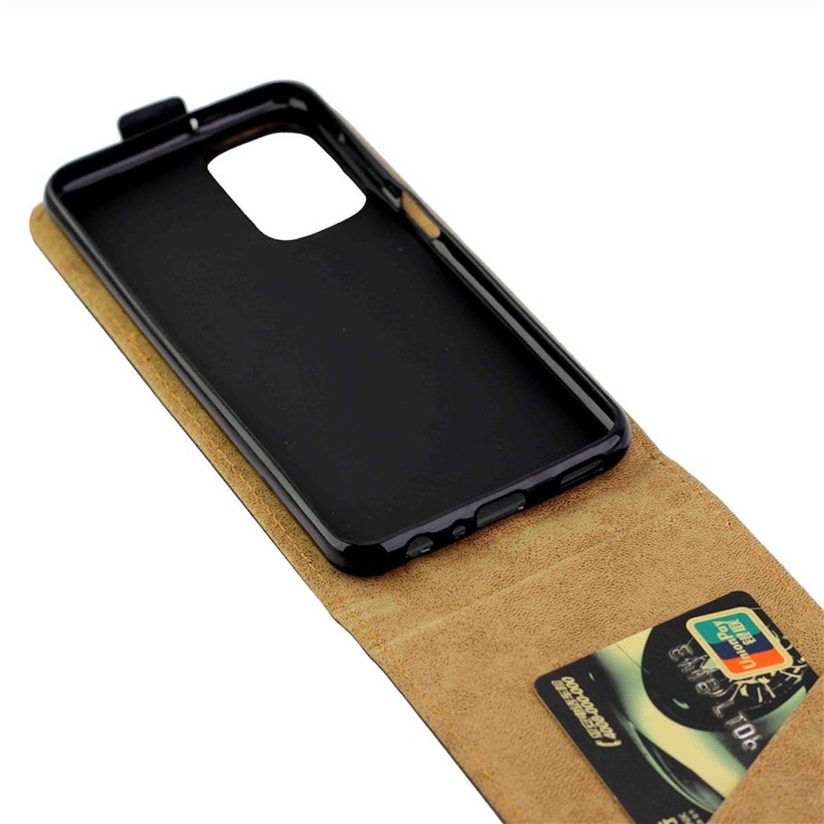 Für Samsung Galaxy A23 5G Fliptasche Premium Schwarz Hülle Case Cover Schutz Zubehör Etui Neu