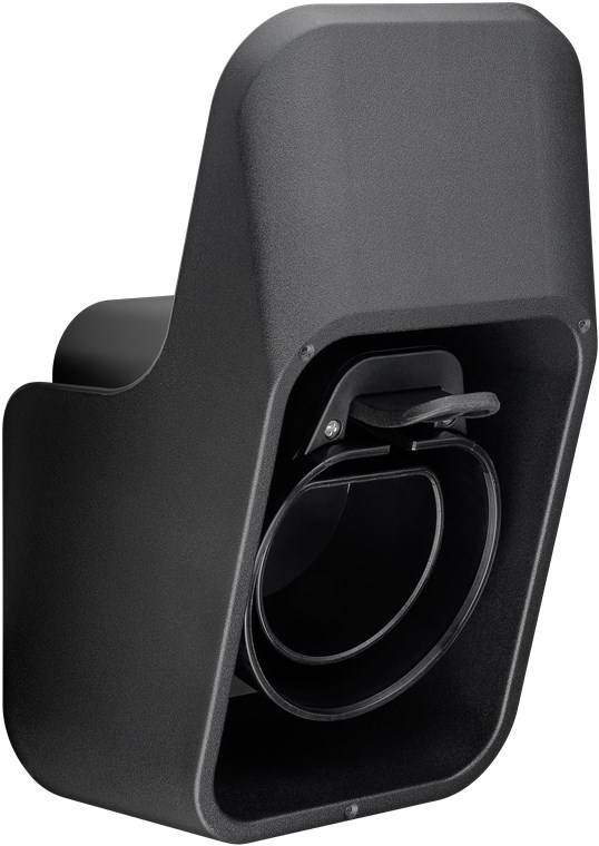 goobay Wandhalterung mit Kabelablage für Typ-2-Ladekabel Elektrofahrzeug